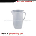 plastic paint mixing measuring pot